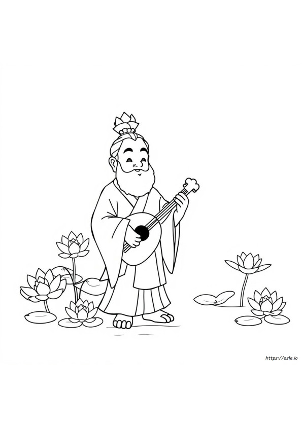 Benten Coloring Pages