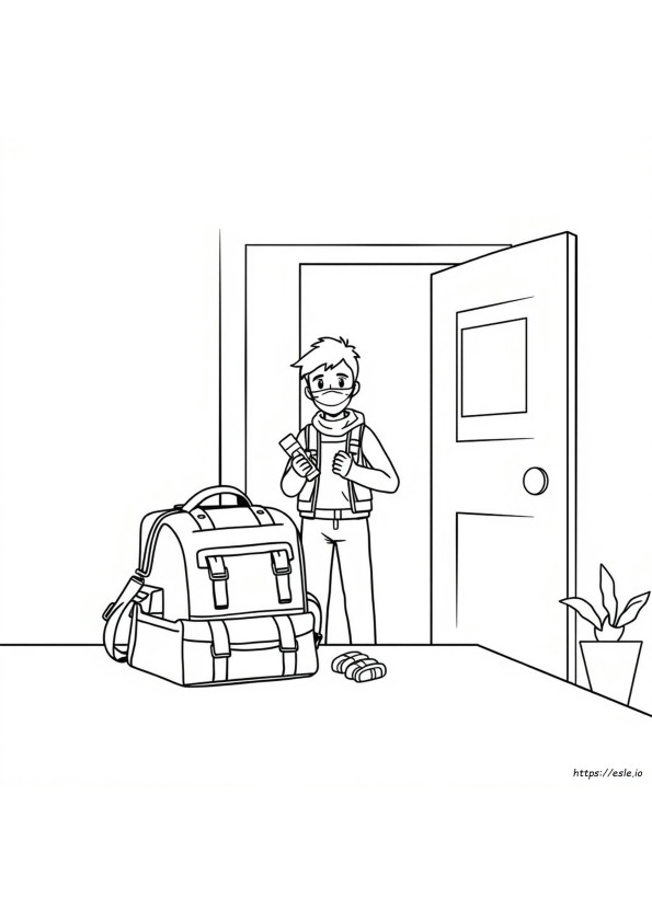 Emergency Preparedness Coloring Pages