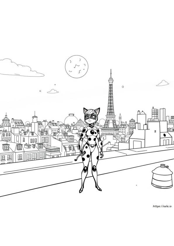 Coloring Ladybug And Cat Noir