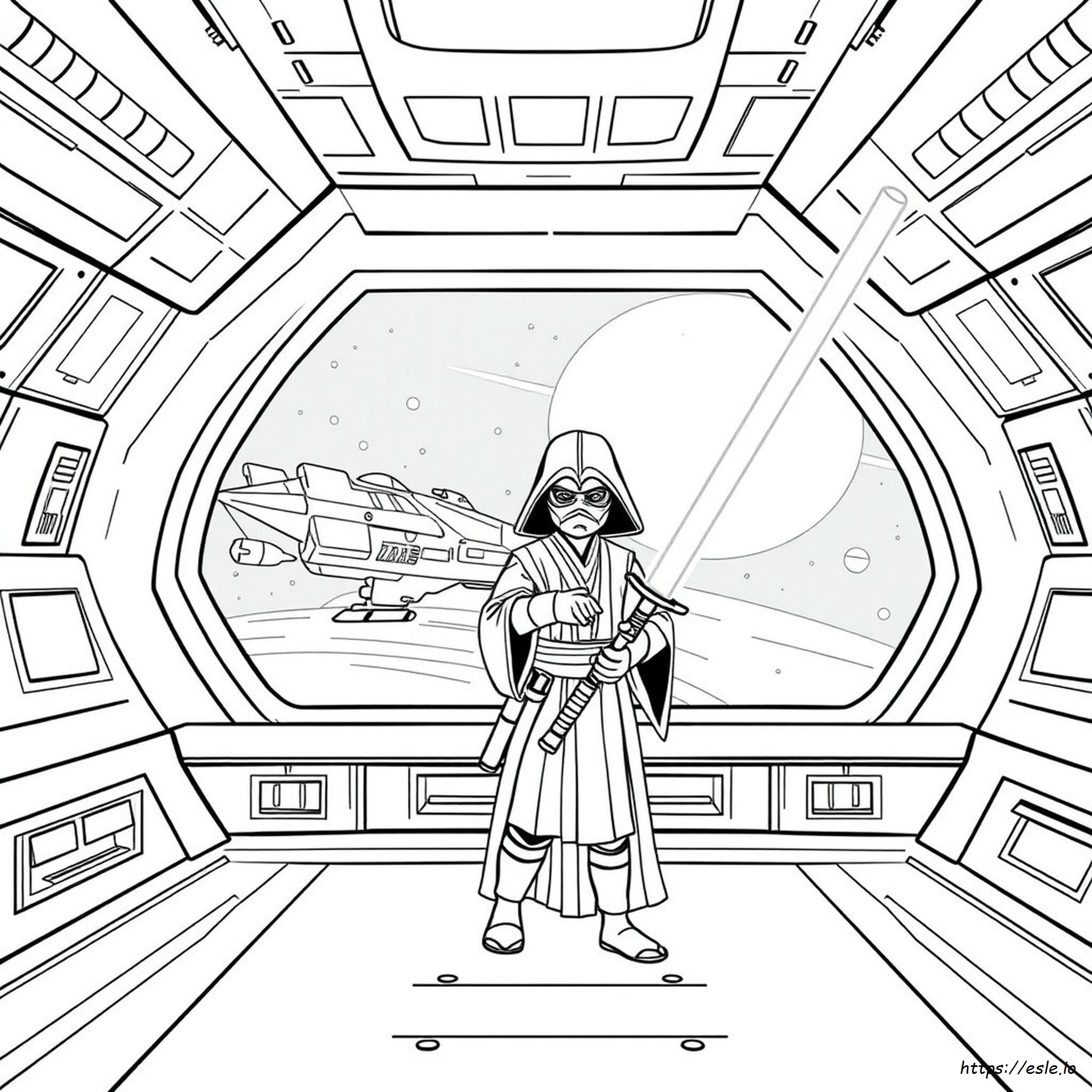 Que A Força Esteja Com Você! Desenhos Para Colorir Grátis