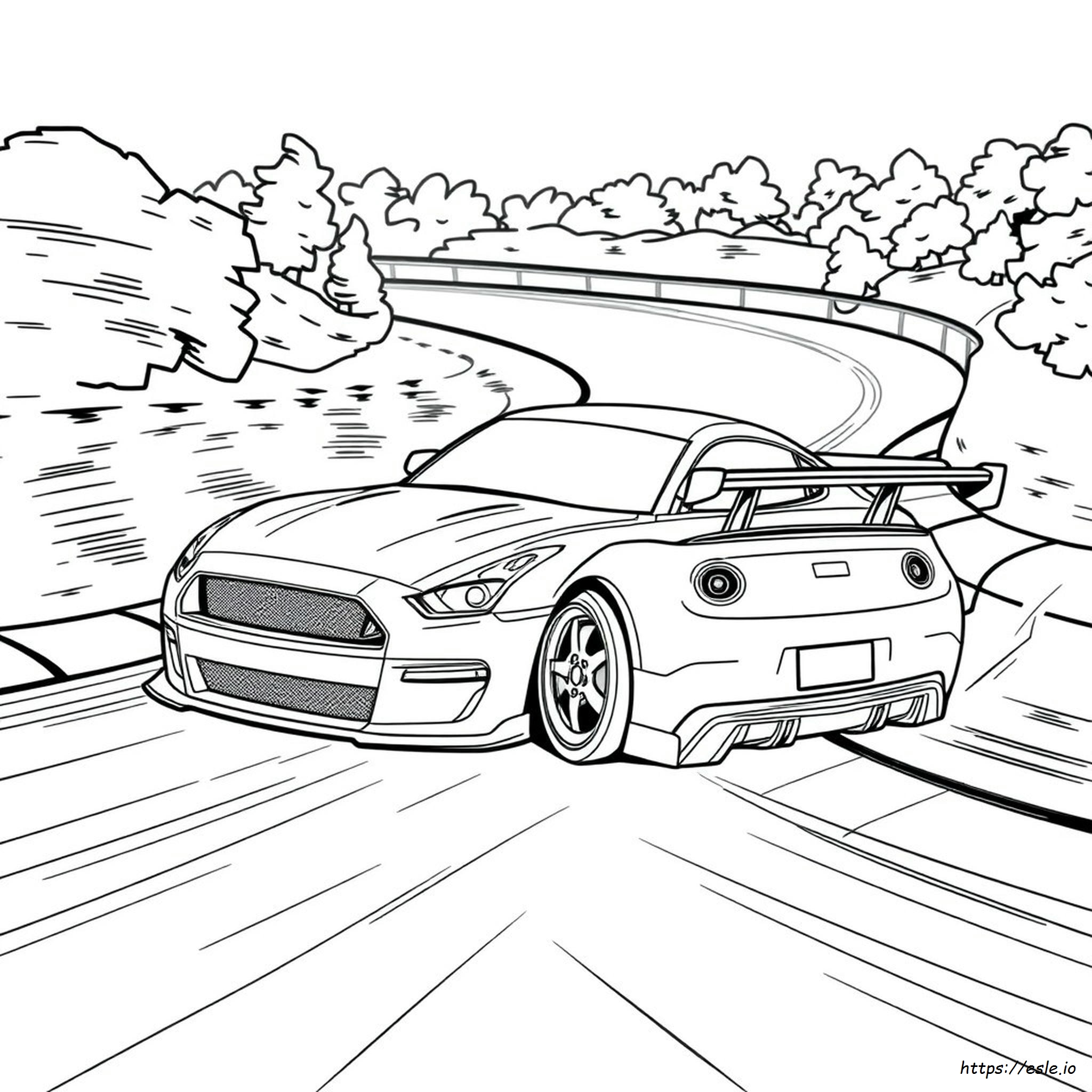 Kolorowanki Samochodów Need For Speed