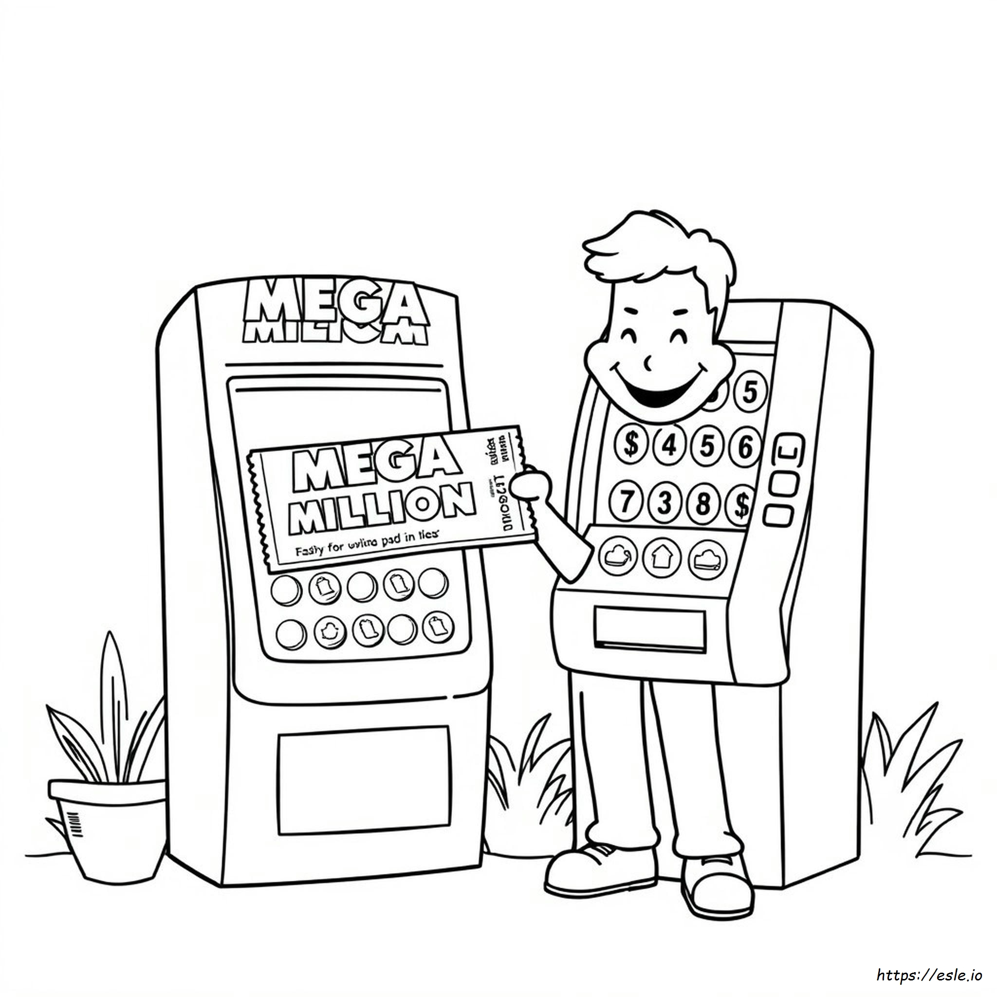 Mega Millions Színező Oldalak