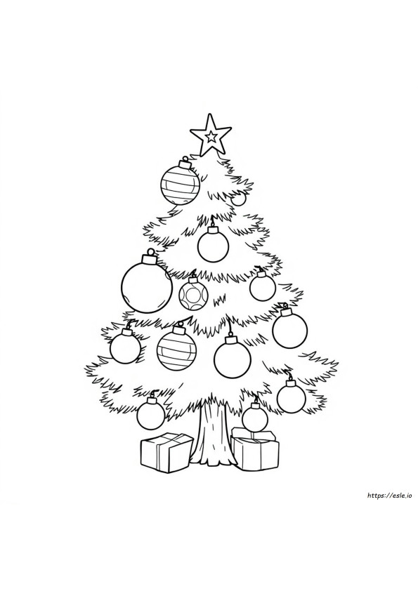Christmas Balls Coloring