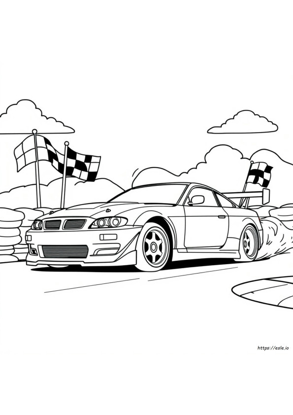 Macchine Da Drift Da Colorare