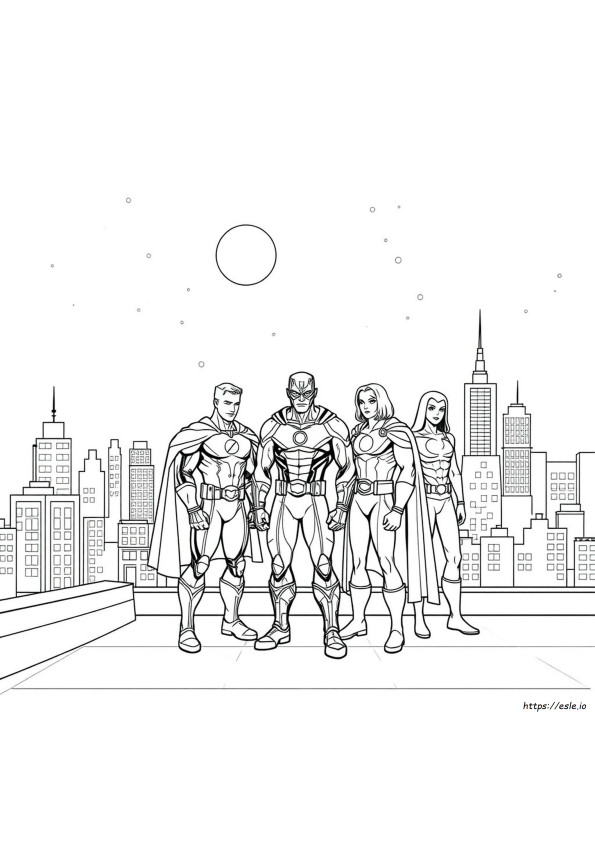 Coloriage X-Men