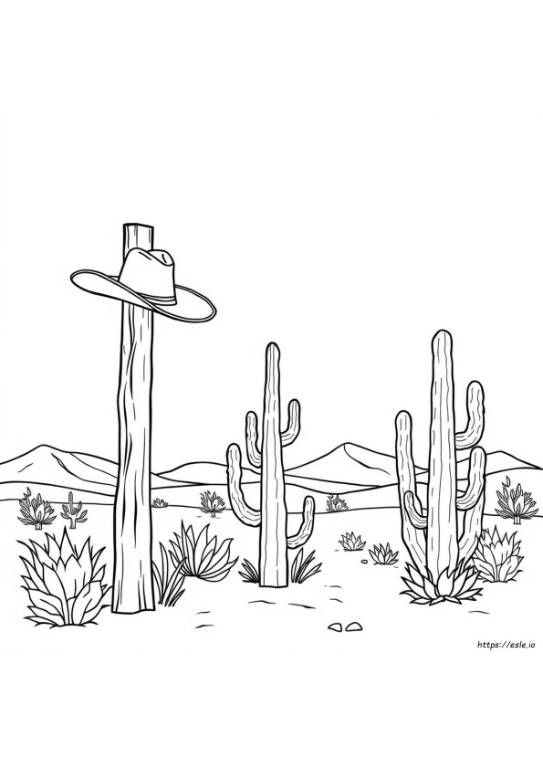Desenhos Do Sudoeste Americano Para Colorir