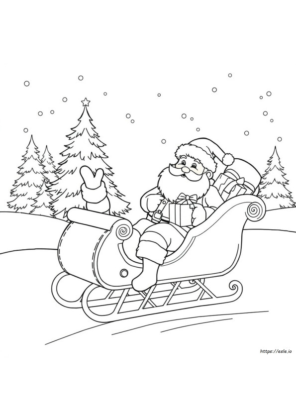 Weihnachten Ausmalen Weihnachtsmann