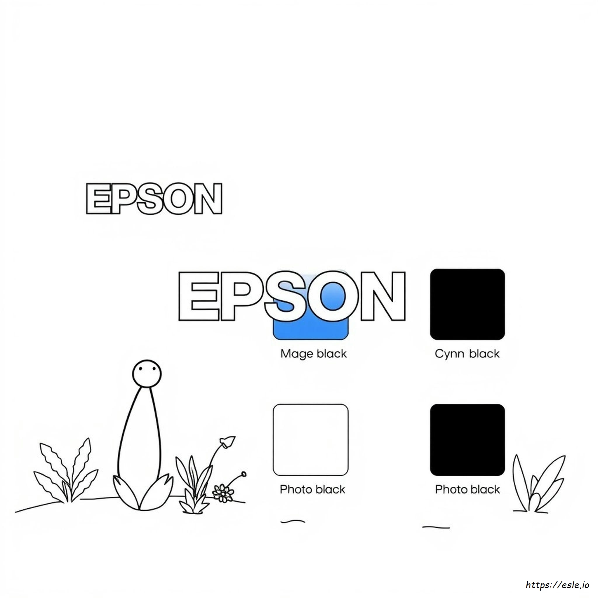 Page De Test Imprimante 4 Couleurs Epson