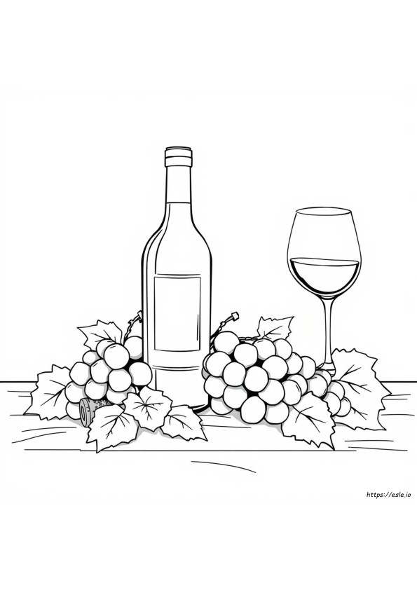 Sticlă De Vin De Colorat