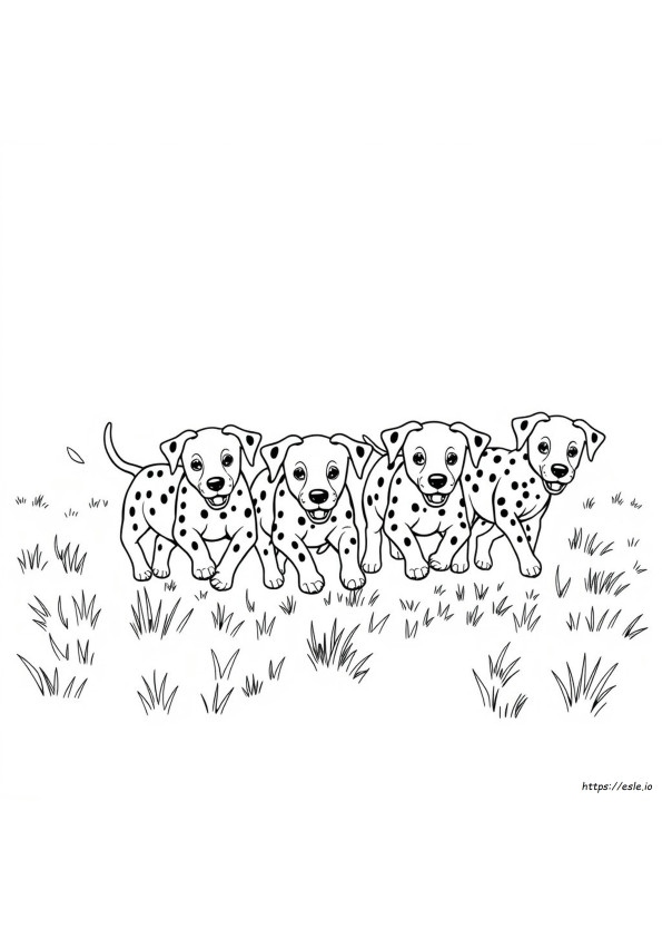 102 Dalmatians Coloring Pages