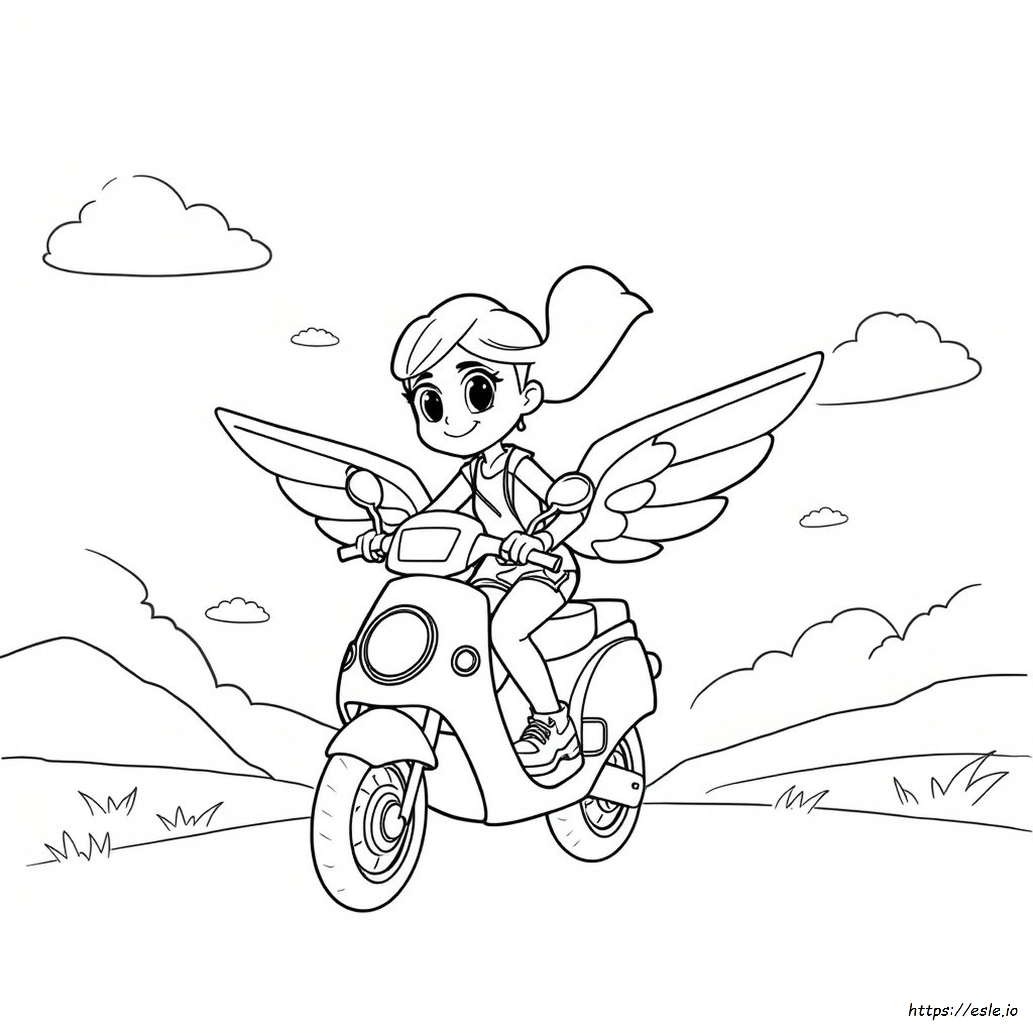 Mira Super Wings Coloring Pages