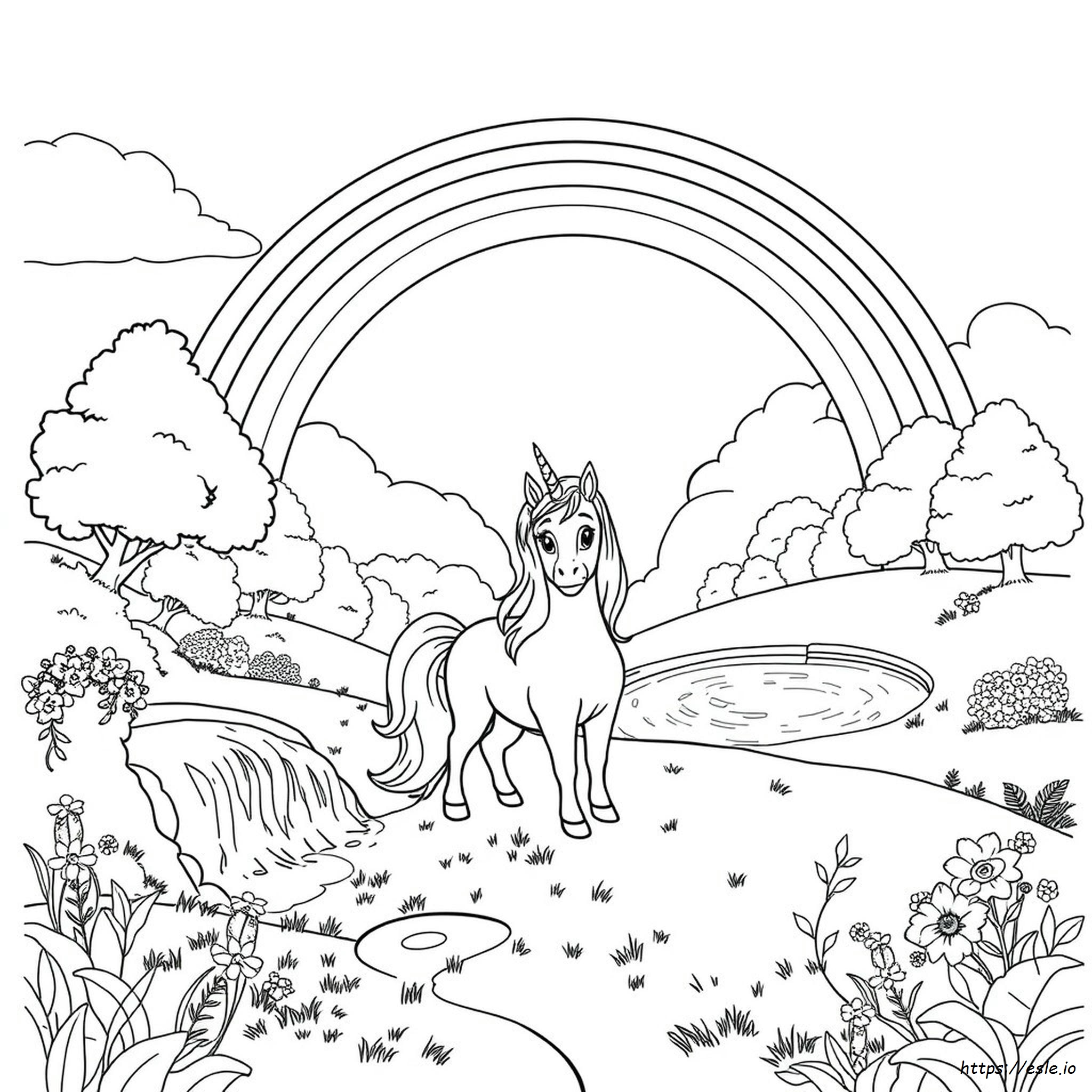 Coloriage De True Et Le Royaume Arc-En-Ciel