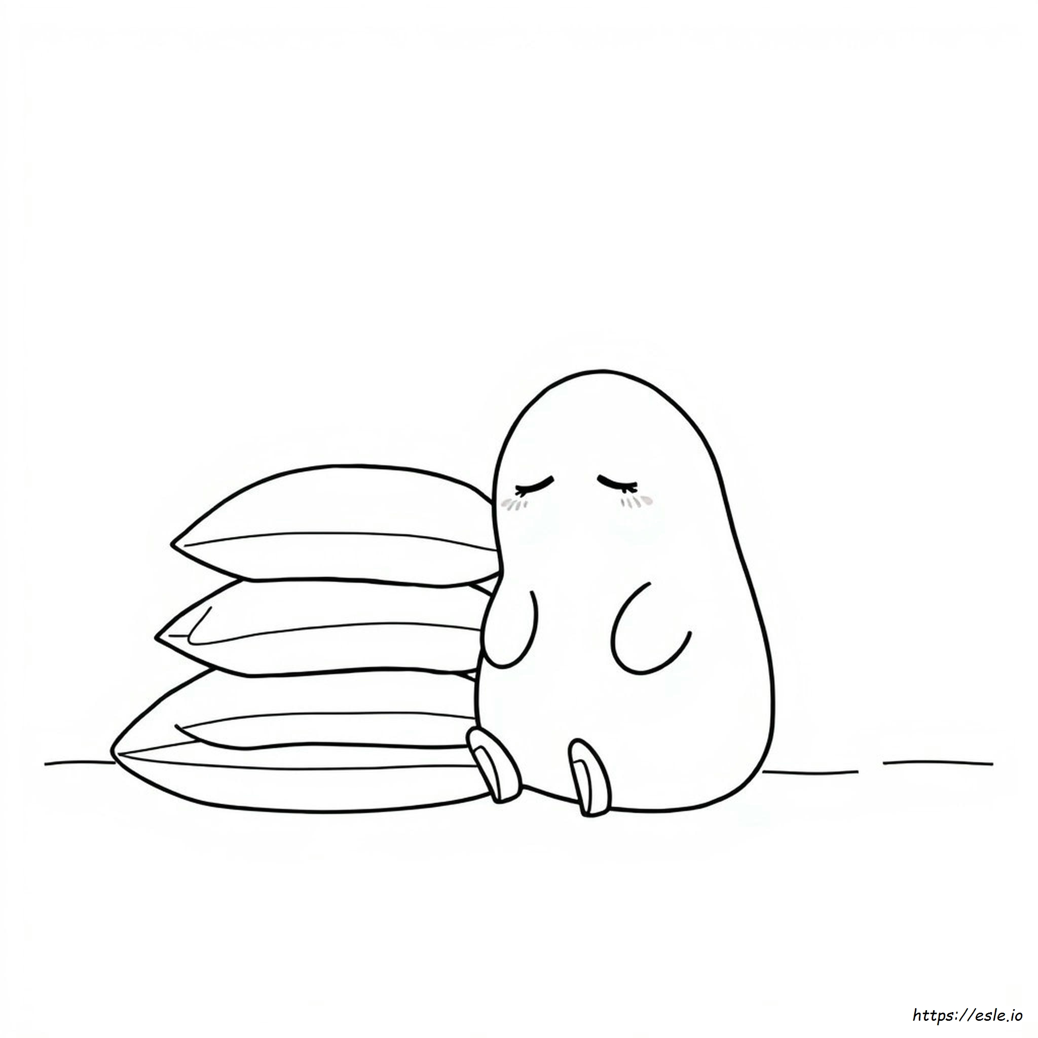 Gudetama Coloring Pictures