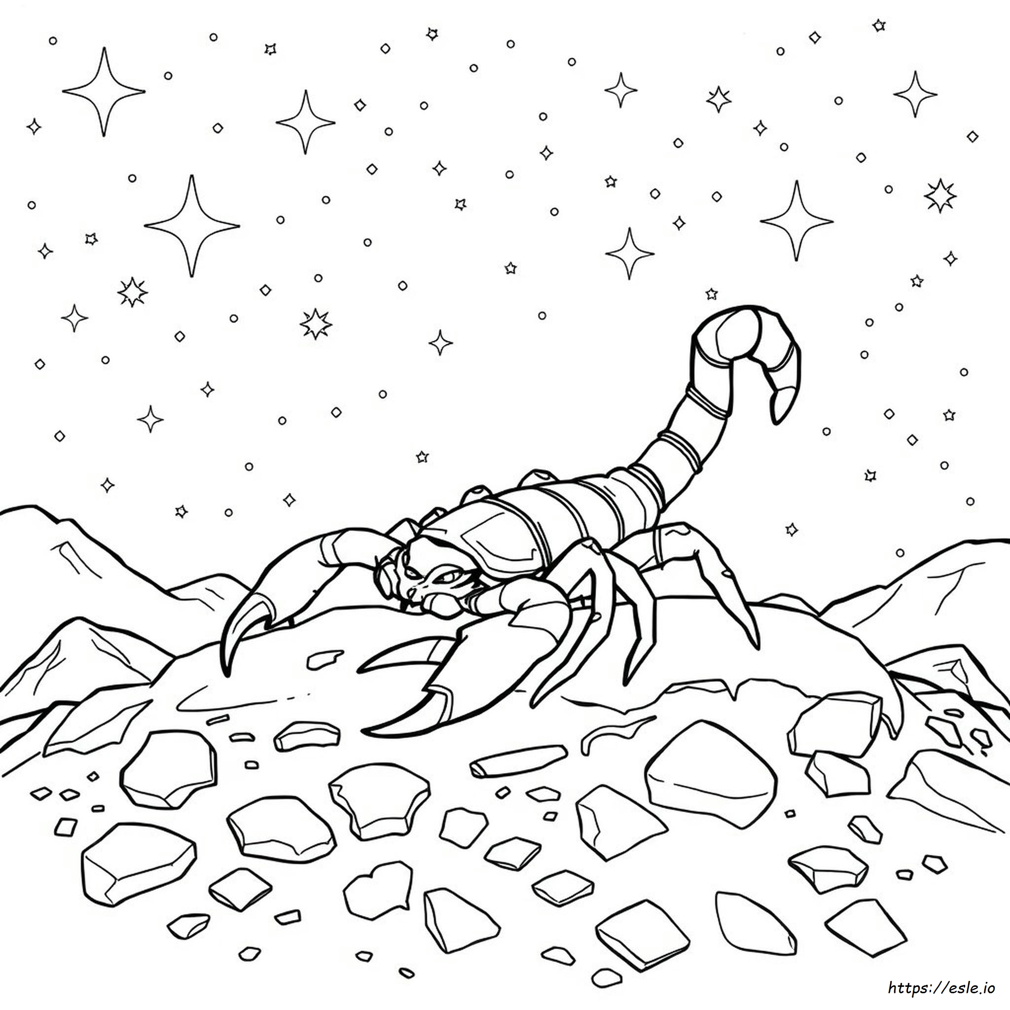 Colori Dello Scorpione Nascente