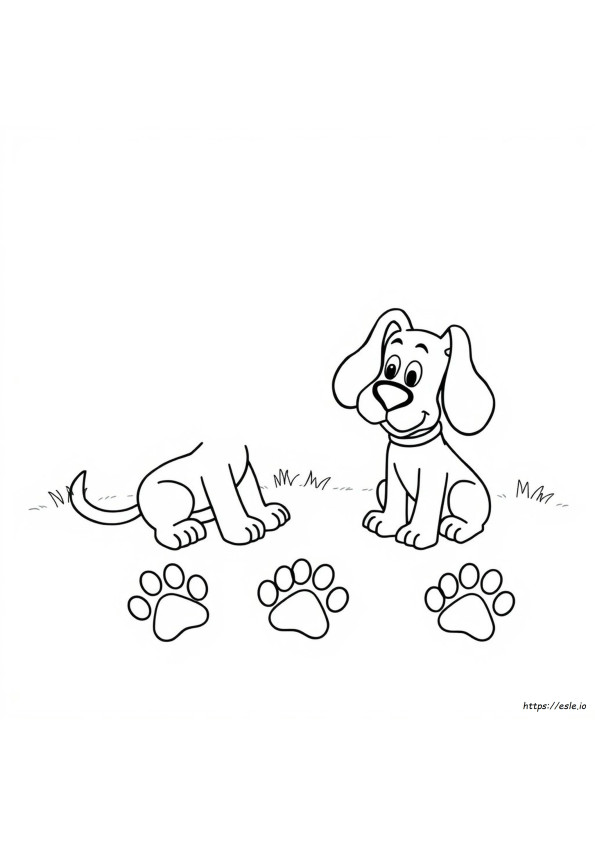 Blues Clues Coloring Pages Free