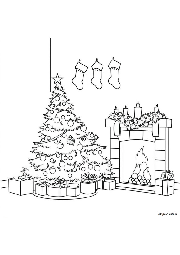 Cool Christmas Coloring Pages