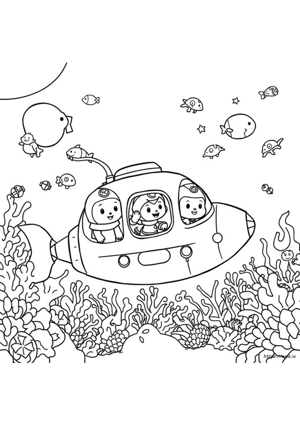 Octonauts Coloring Book