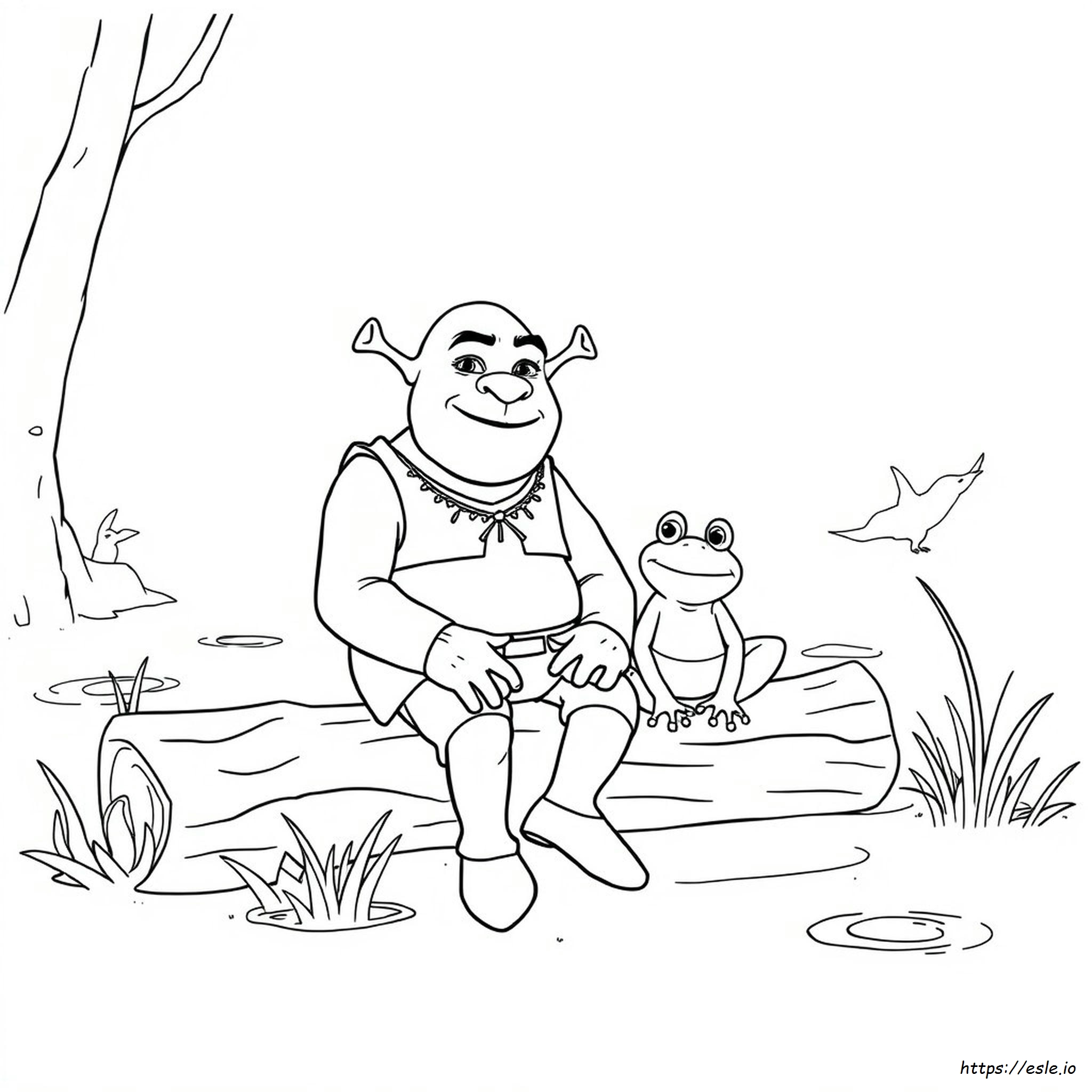 Shrek Da Colorare E Stampare