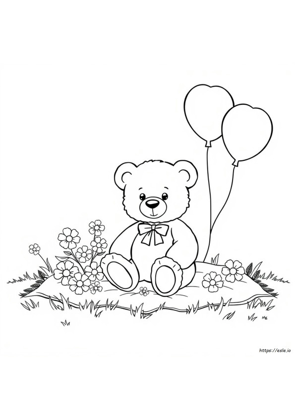 Teddybär Ausmalbilder