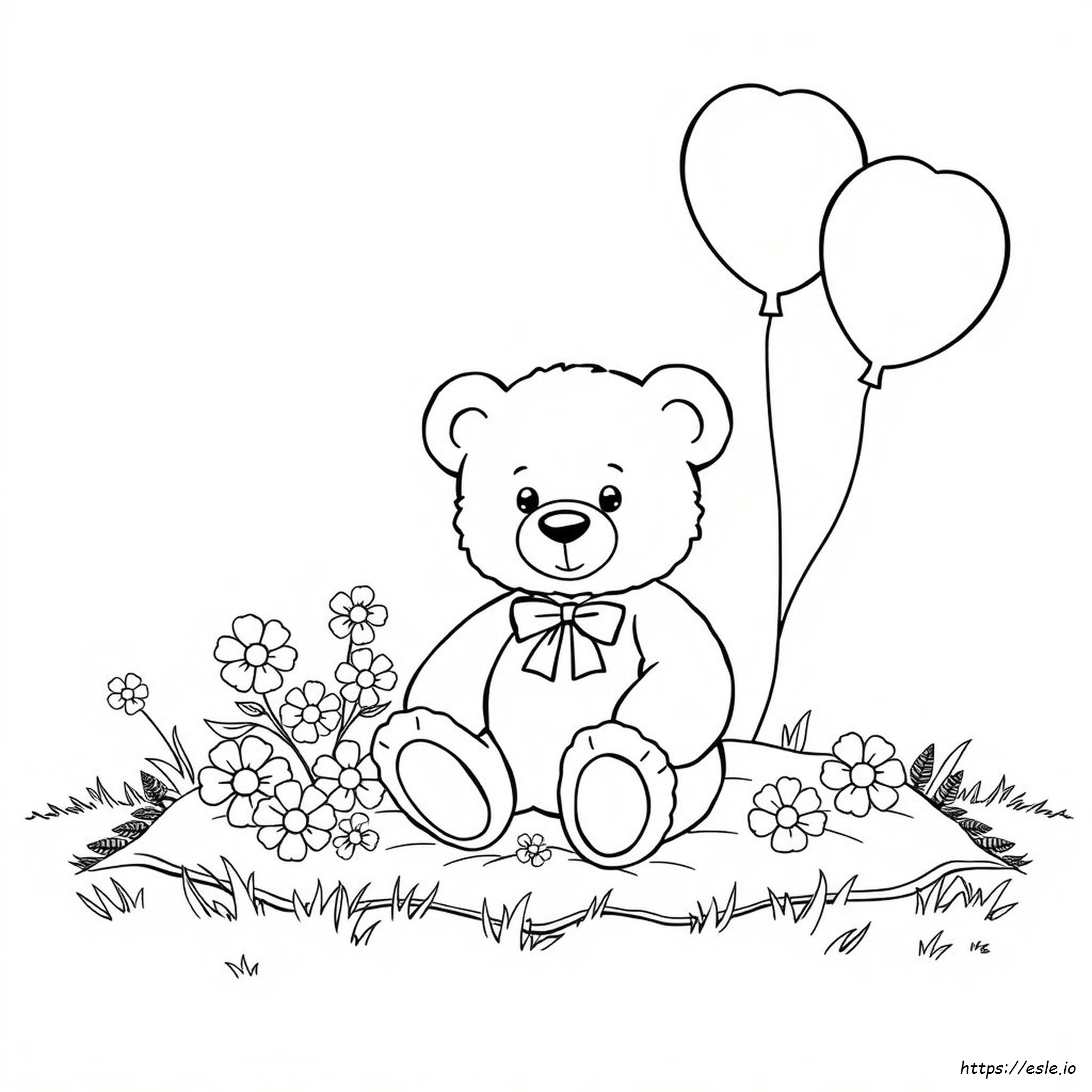 Coloriage Ours En Peluche