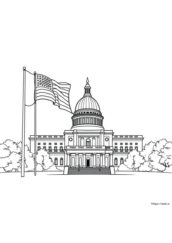 Missouri Színező - Ingyenes Nyomtatható