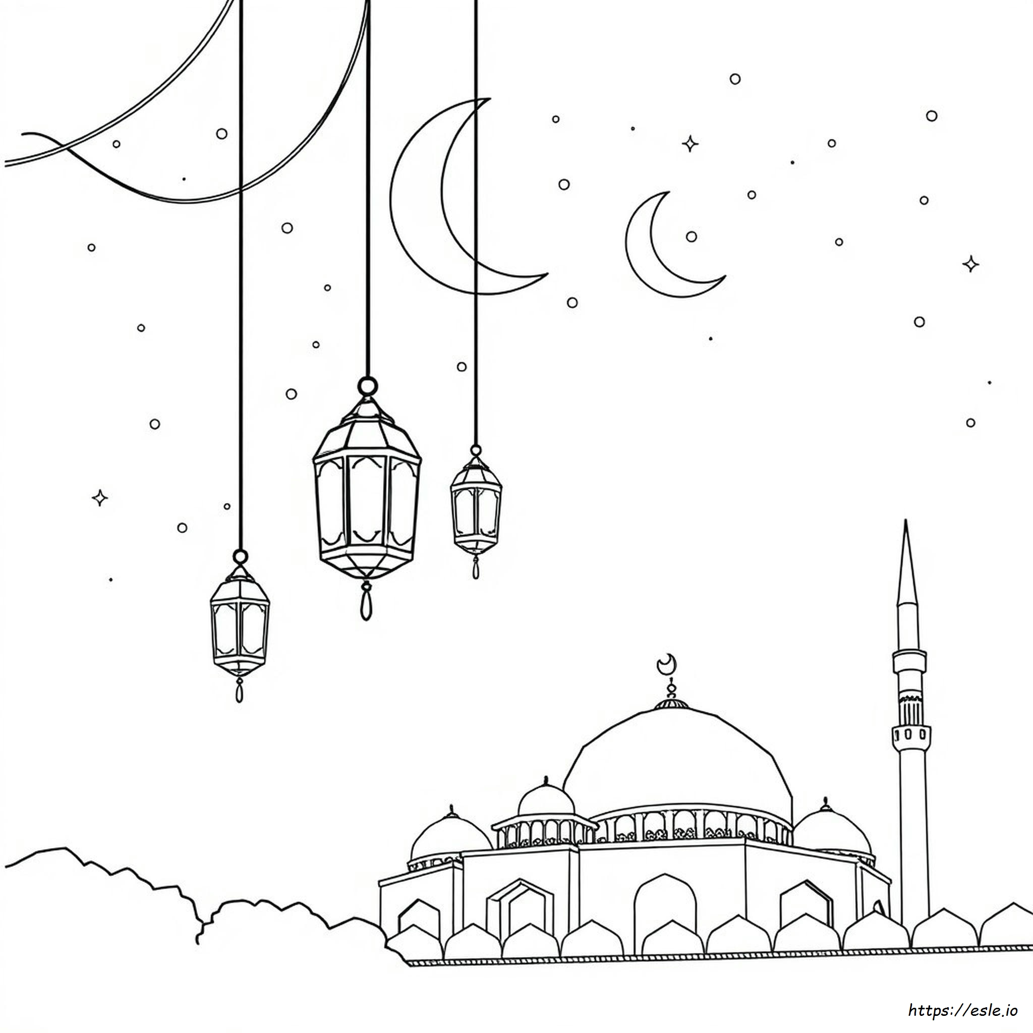 Eid Coloring Pictures