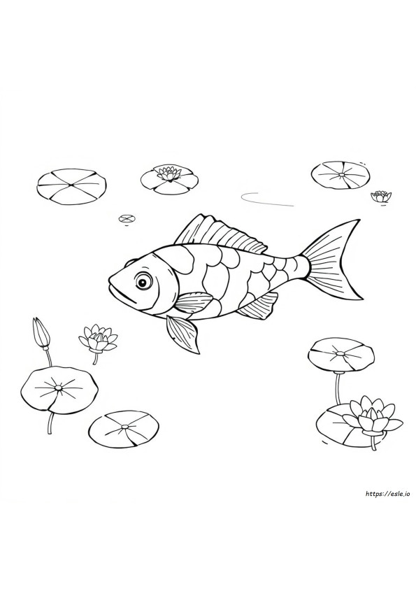Coloriages De Carpes Koï