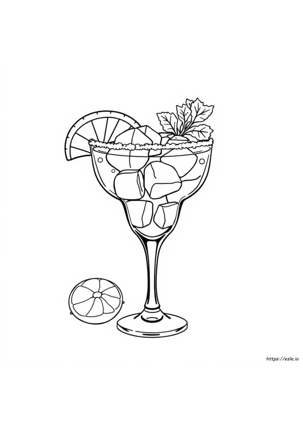 Margarita Coloring Page