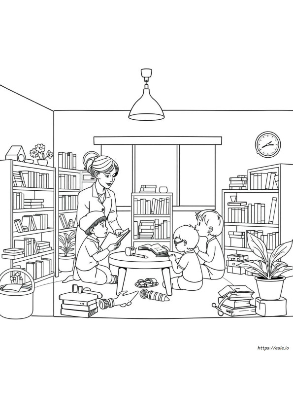 Speech Therapy Coloring Pages