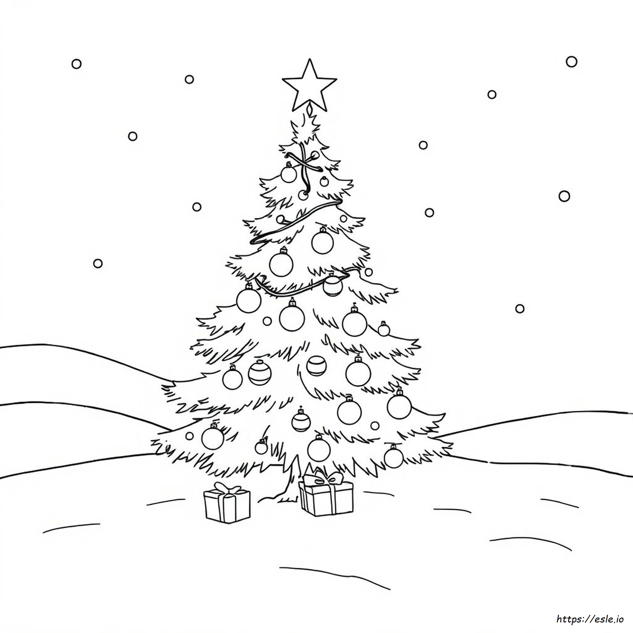 Coloriages Sapin De Noël