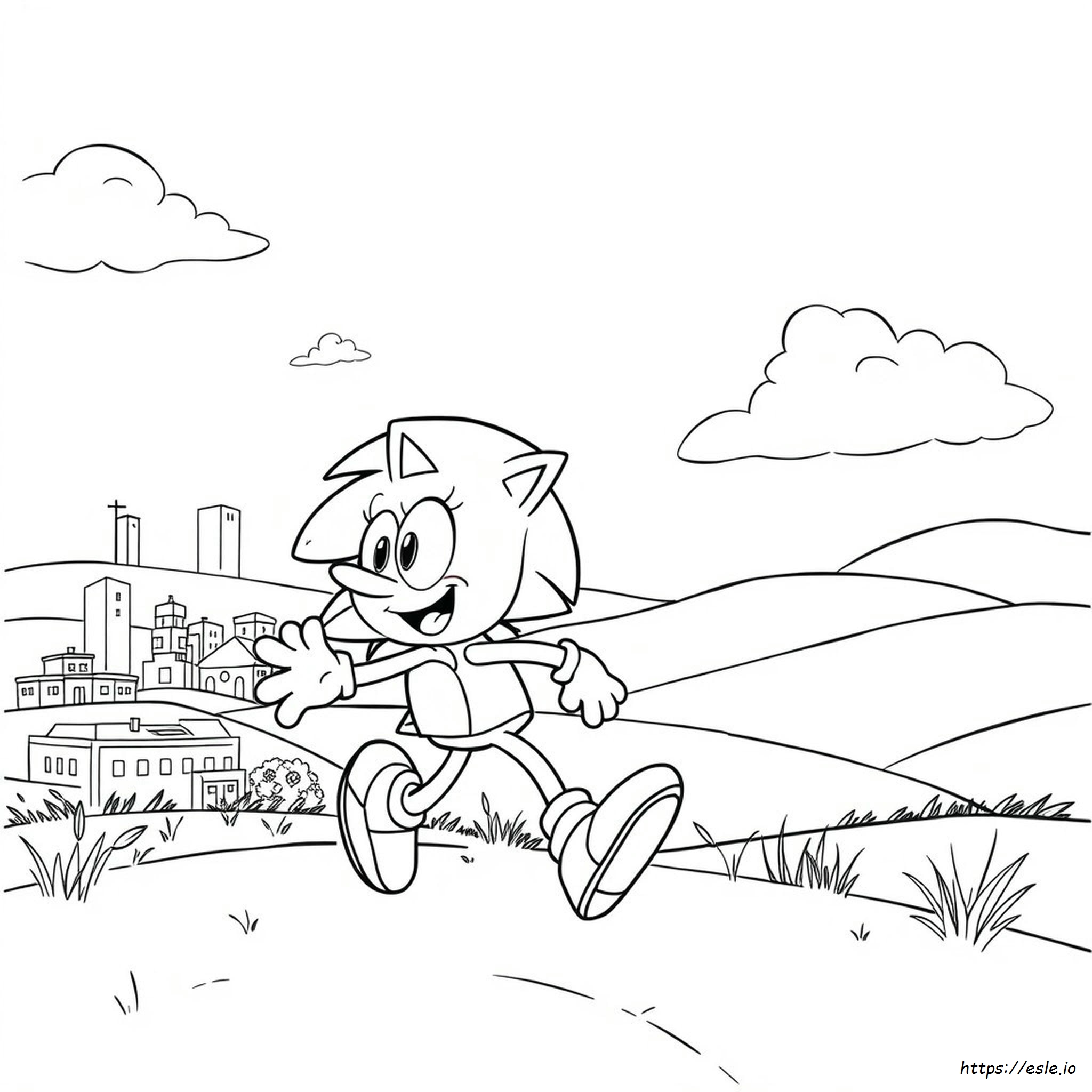 Desenhos Do Sonic Para Colorir