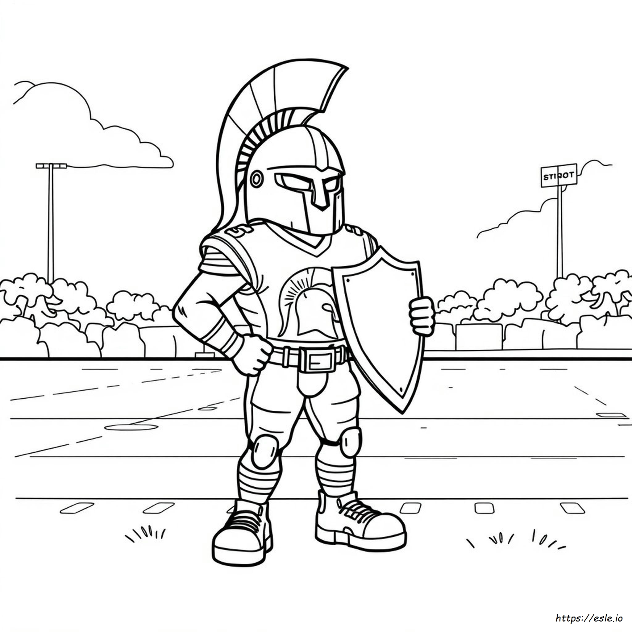 Michigan State Spartans Coloring Pages