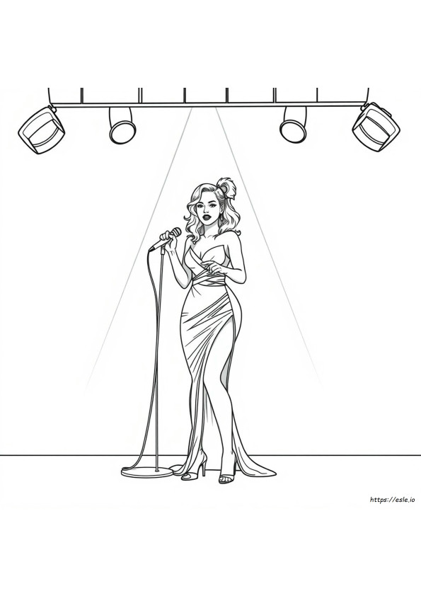 Coloring Pages Of Rihanna