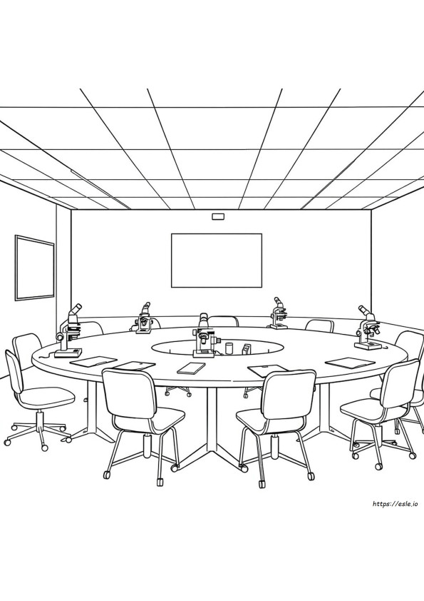 Free Conference Coloring Pages