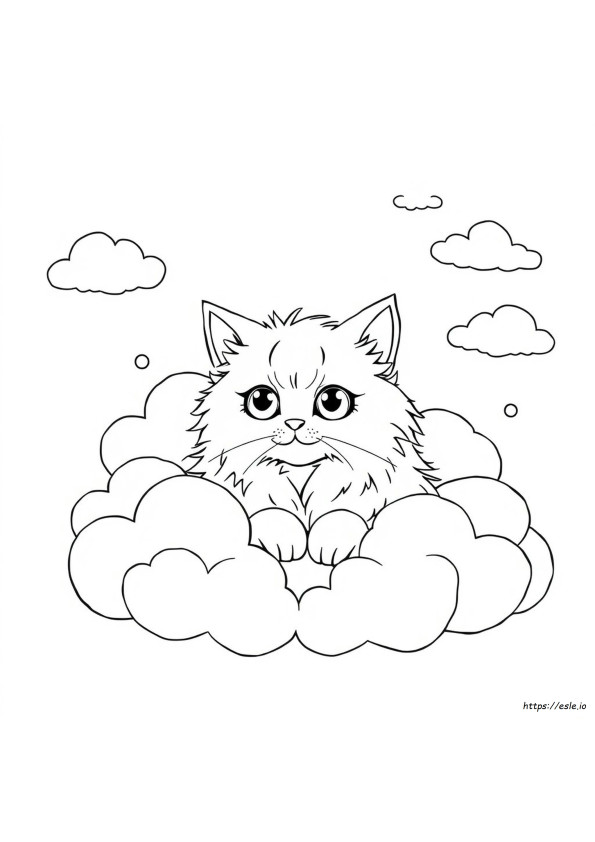 Dreamy Whisker Haven Coloring Pages
