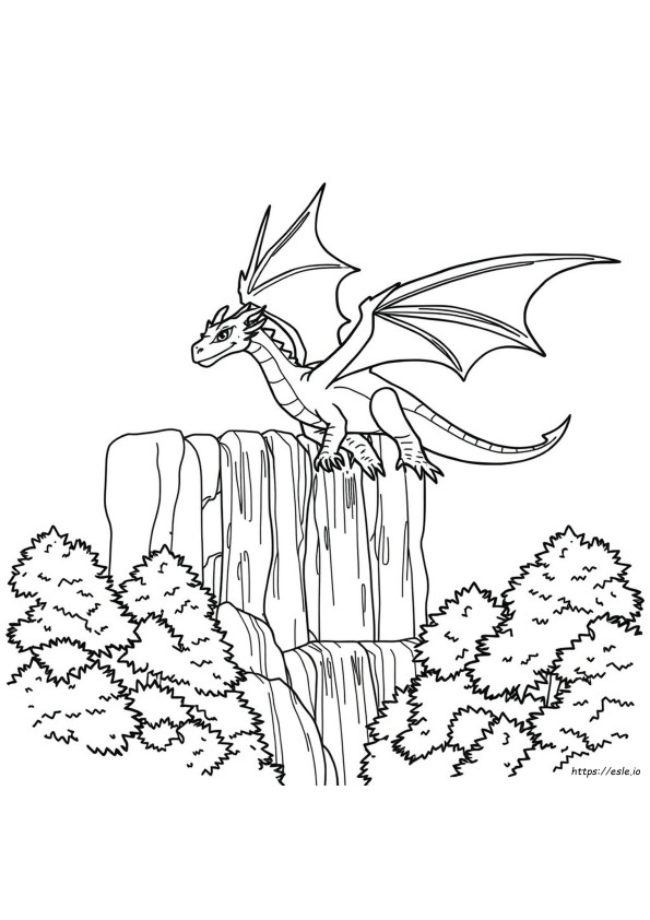Cool Dragon Coloring Pages Printable