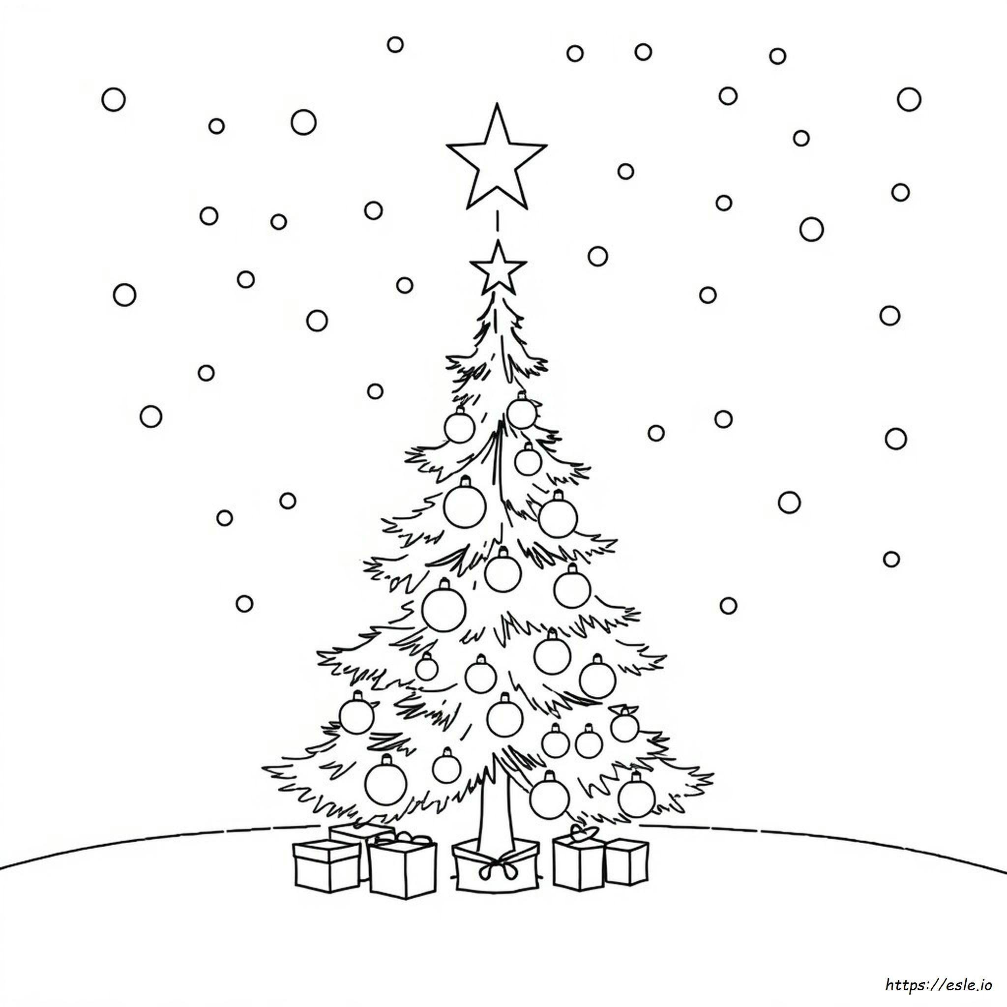 Kerst Clipart Kleurplaat kleurplaat