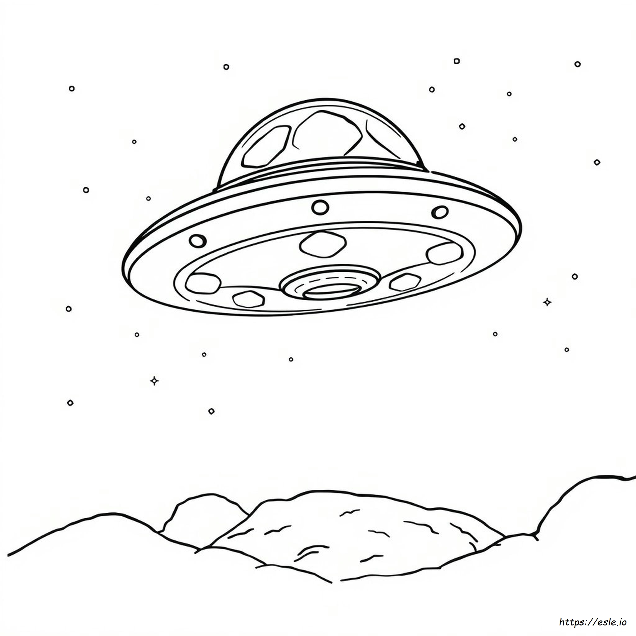 Realista Ufo Színező Oldalak