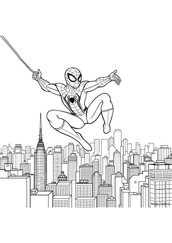Spiderman 3 Coloring Pages Free