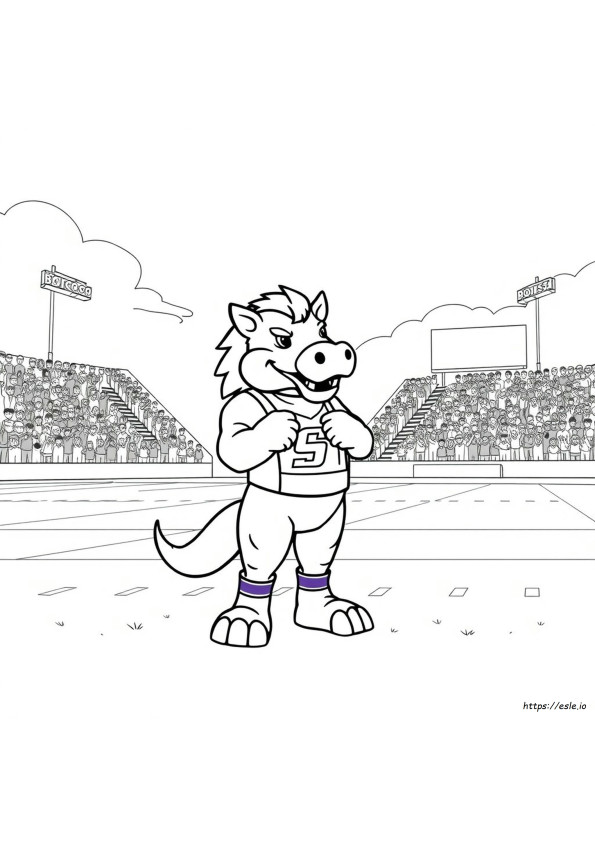Boise State Broncos Coloring Pages