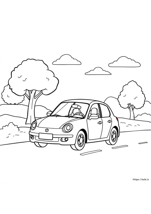 Car Images For Colouring