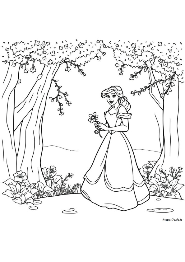 Ingyenesen Nyomtatható Disney Belle Színező Oldalak