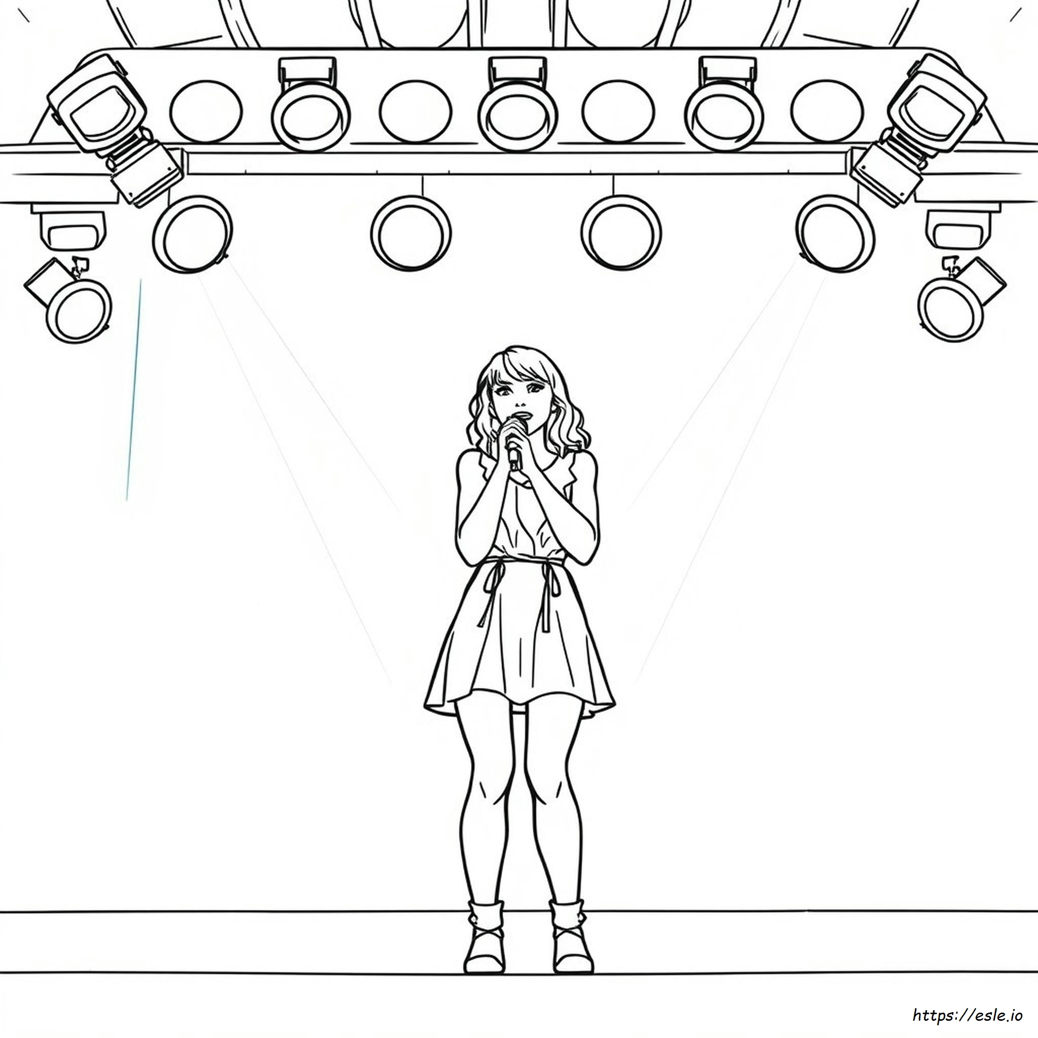Taylor Swift Coloring Pages Pdf Free