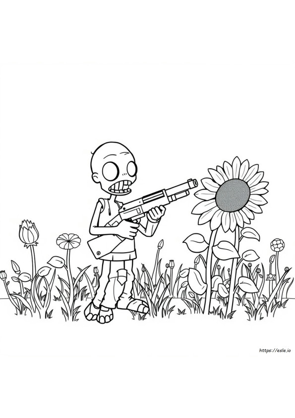 Colouring Pages Plants Vs Zombies