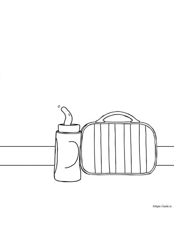 Toothpaste Coloring Sheet