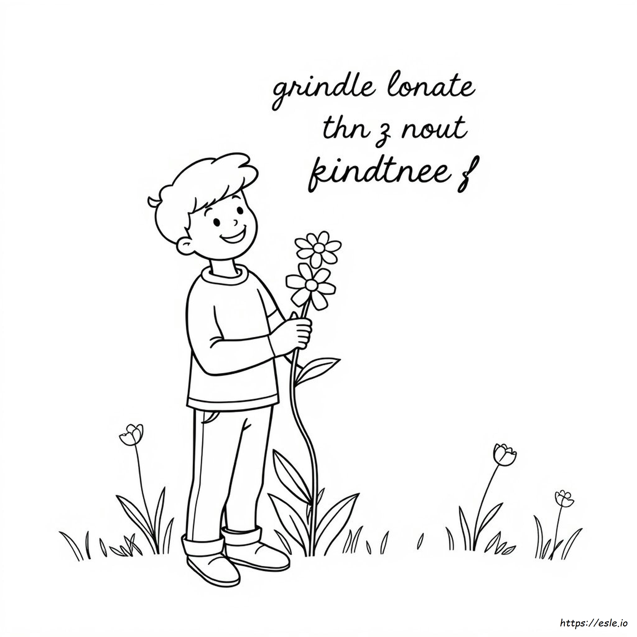 Kindness Quotes Coloring Pages