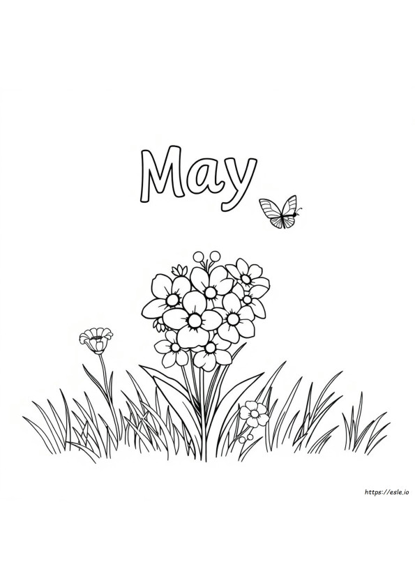 Coloriages Gratuits Pour Mai