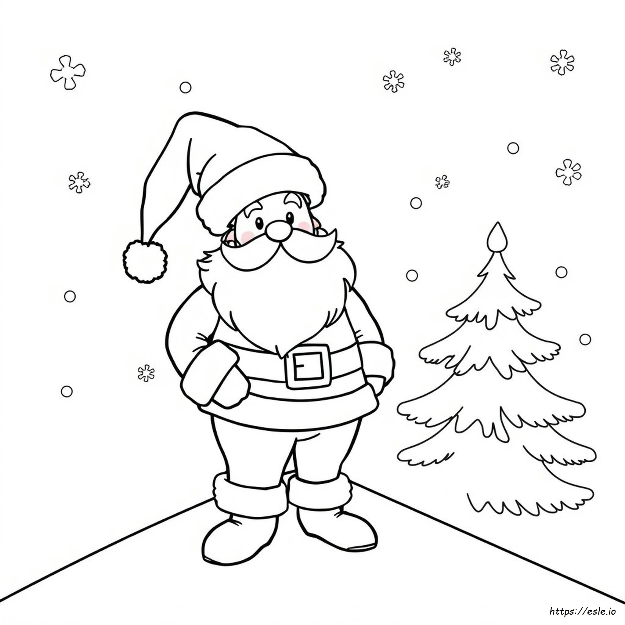Santa Claus Hat Coloring