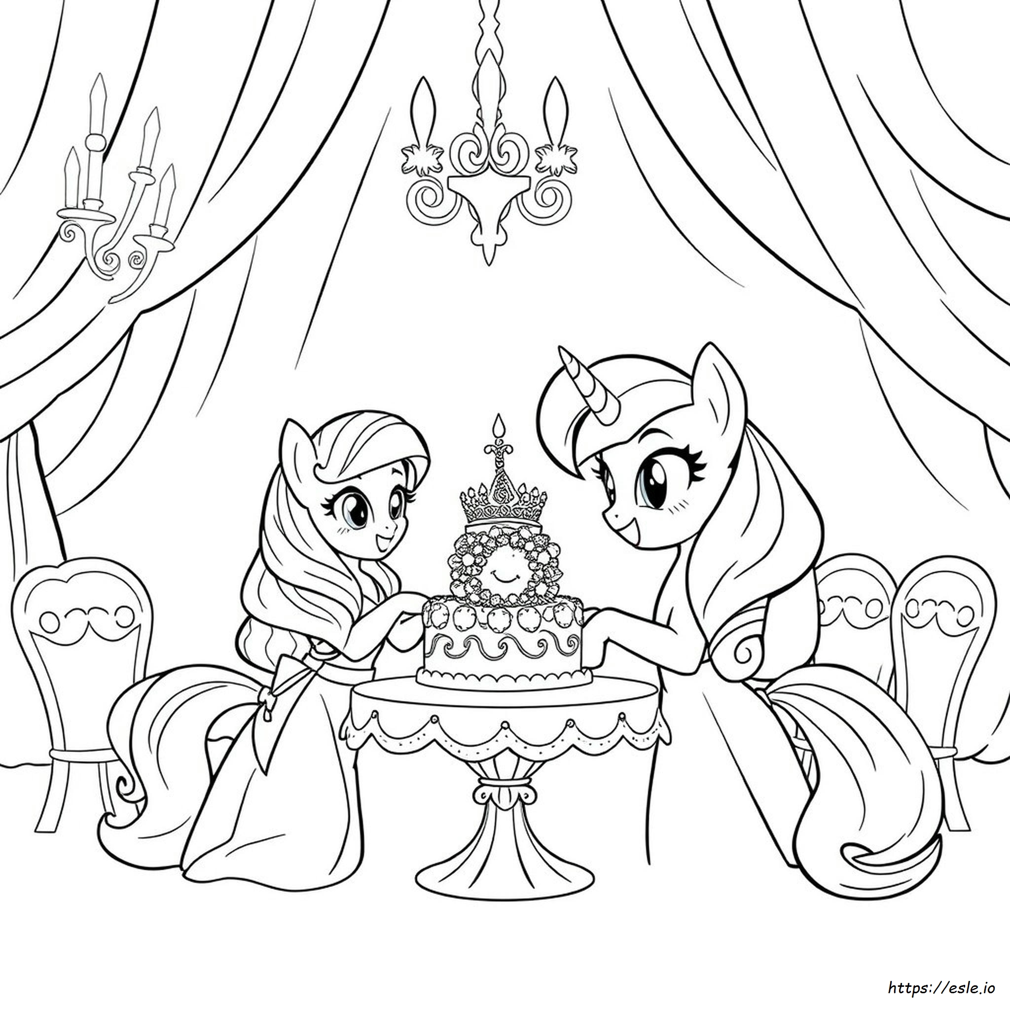 Coloriages Twilight Sparkle My Little Pony Princesse Cadence