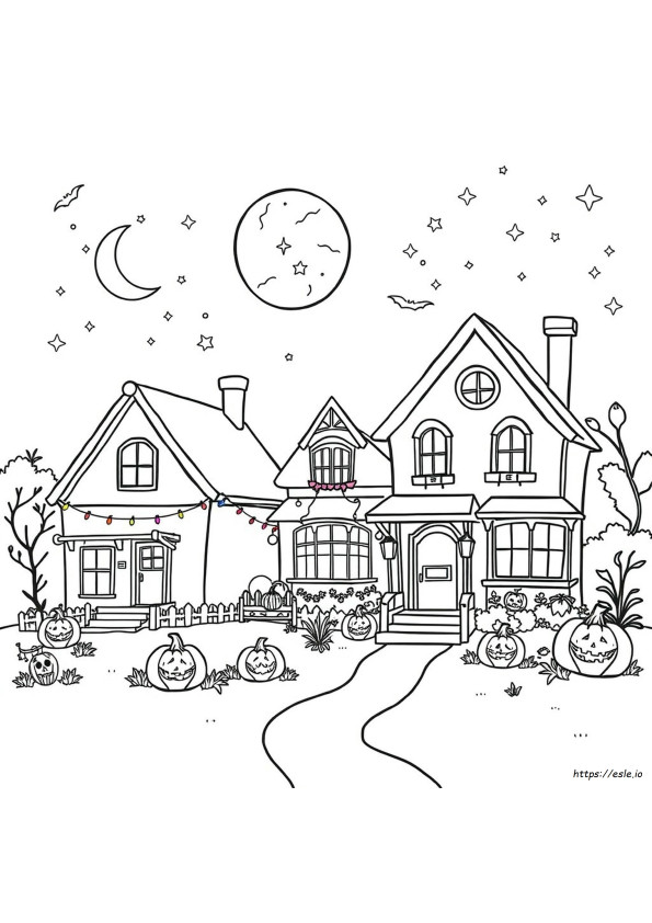 大人のハロウィンぬりえ 無料